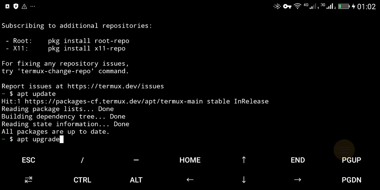 Apt upgrade command